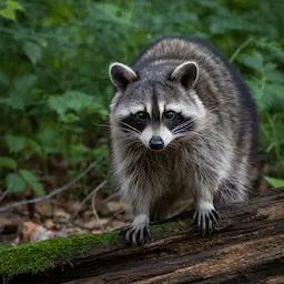 Raccoon illustration